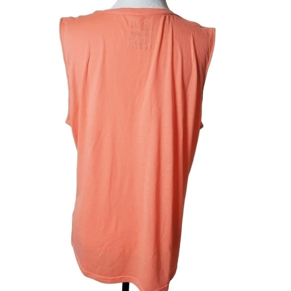 NWOT Reebok Orange Muscle Tee Size XL - Picture 2 of 7